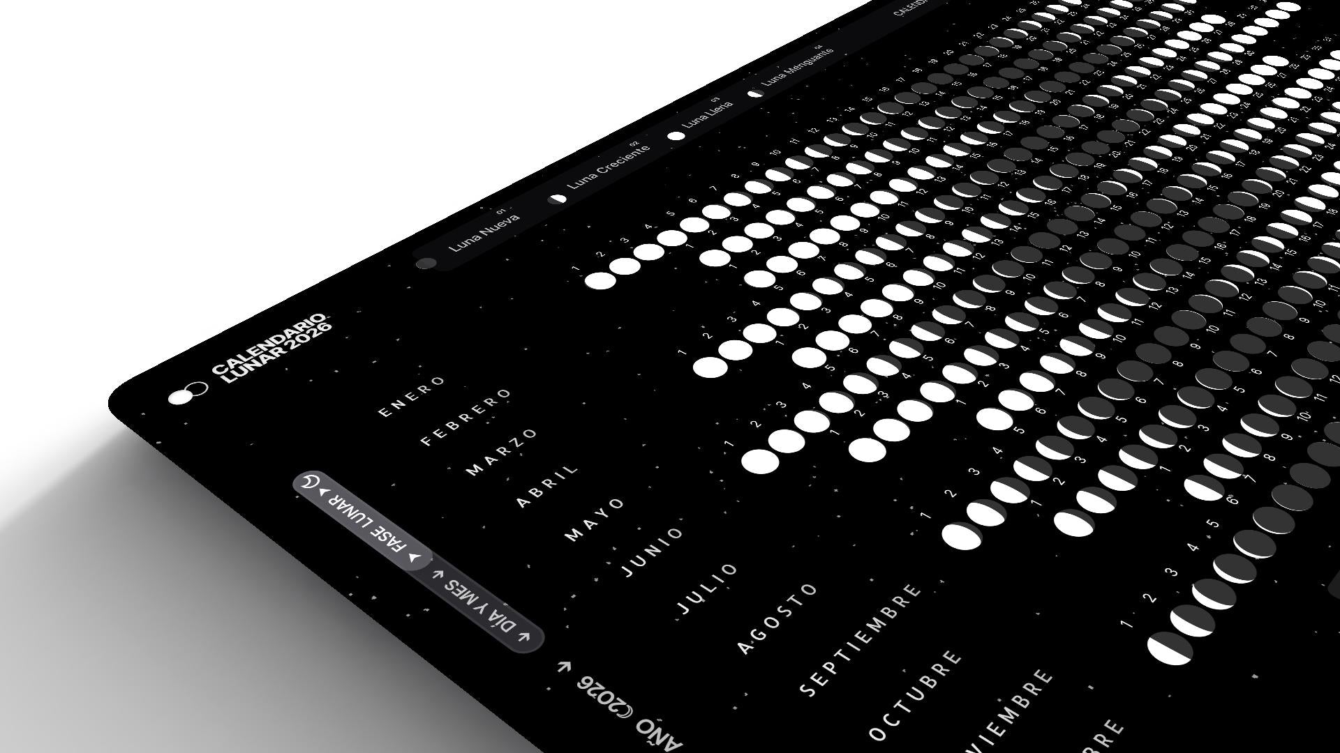Calendario Lunar Estratégico 2026 - 2036 | Decoración, Planificación Ejecutiva Visual, Arte Funcional o Pronósticos Agrarios | 10 Años - UnhigoArt™ Shop Mi tienda