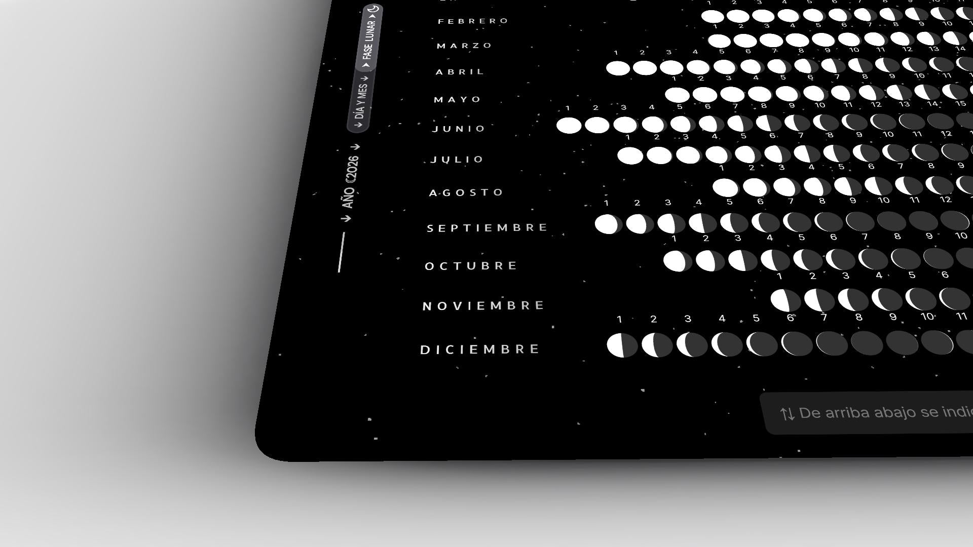 Calendario Lunar Estratégico 2026 - 2036 | Decoración, Planificación Ejecutiva Visual, Arte Funcional o Pronósticos Agrarios | 10 Años - UnhigoArt™ Shop Mi tienda