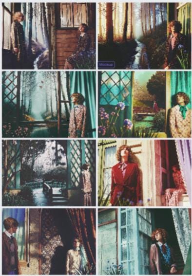 Colección de 41 Fotografías visuales impregnadas de nostalgia, luz dorada y estilo cinematográfico. - UnhigoArt™ Shop Mi tienda