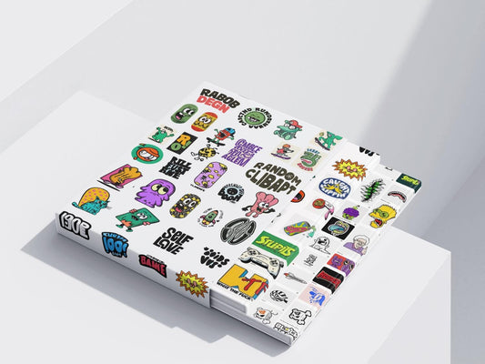 Colección de más de +80 cliparts estilo sticker urbano retro - UnhigoArt™ Shop Mi tienda