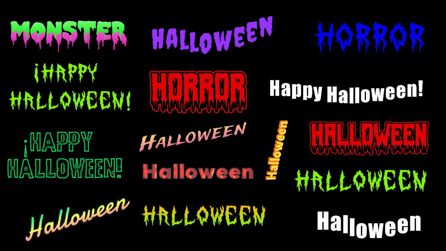CYBER - ZOMBIE APOCALYPSE - Digital Pack Gifs & Stickers for Halloween - UnhigoArt™ Shop Mi tienda
