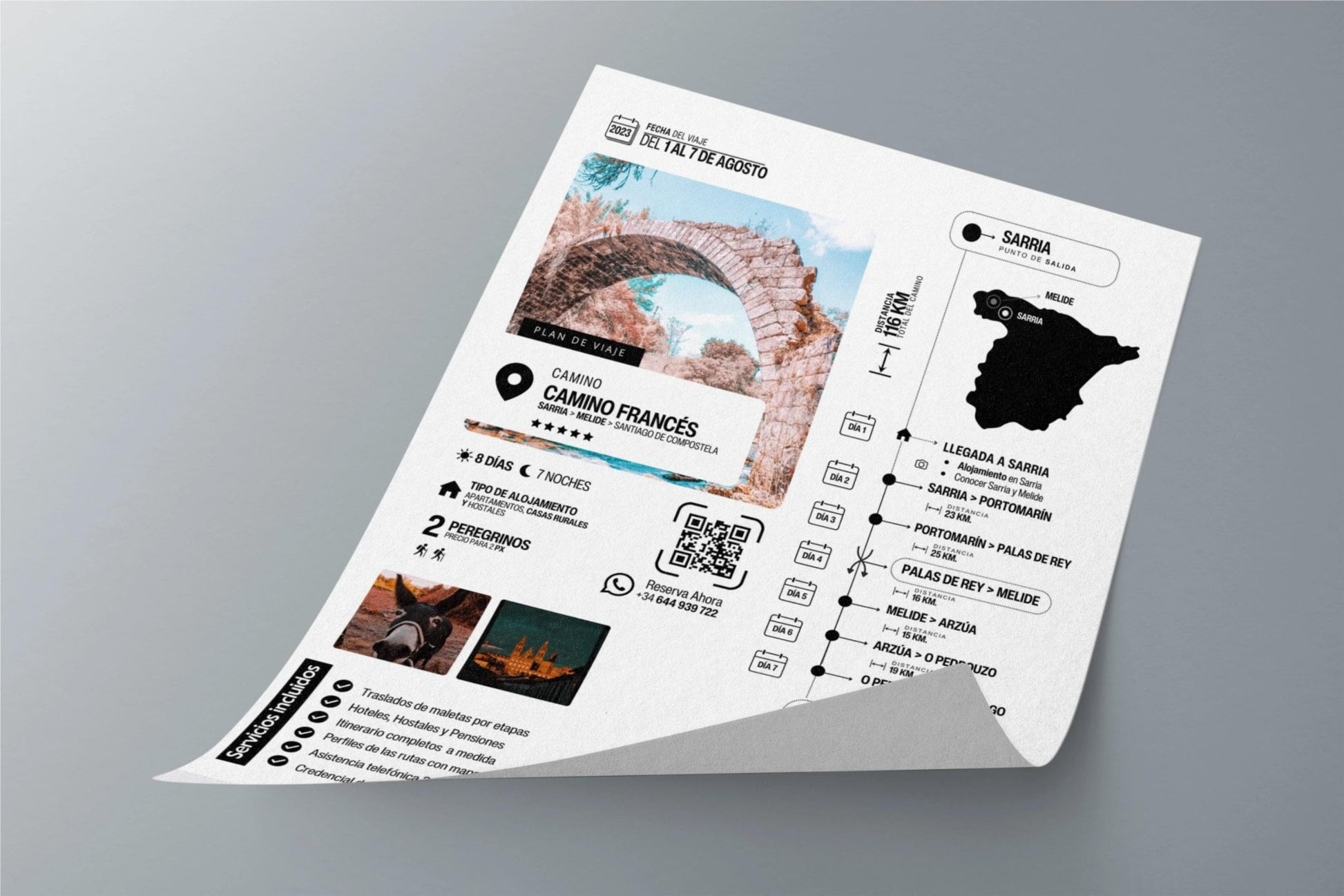 Pack de Plantillas para Turismo | Video Promocional + Flyer A4 + Itinerarios Turísticos - UnhigoArt™ Shop Mi tienda