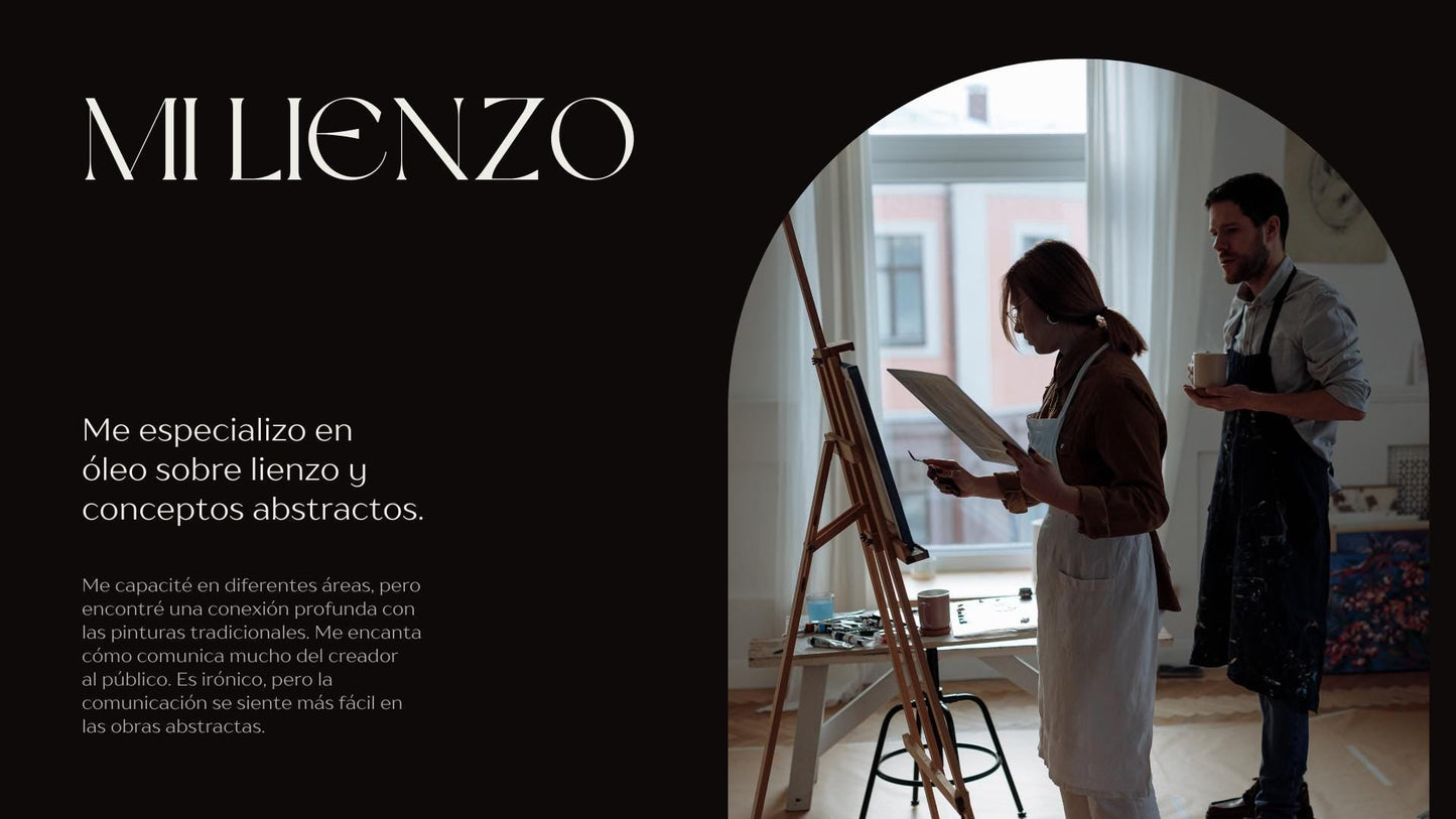 Plantilla de Portafolio para Editar en CANVA | Para Artistas | Portafolio Conceptual - UnhigoArt™ Shop Mi tienda
