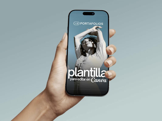 Plantilla de Presentación para Portafolio Profesional Blanco | Editable en CANVA - UnhigoArt™ Shop Mi tienda