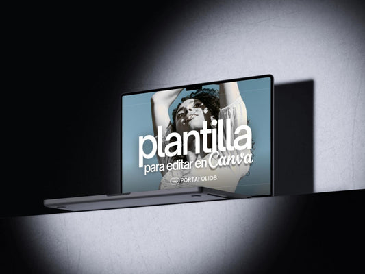 Plantilla de Presentación para Portafolio Profesional Blanco | Editable en CANVA - UnhigoArt™ Shop Mi tienda