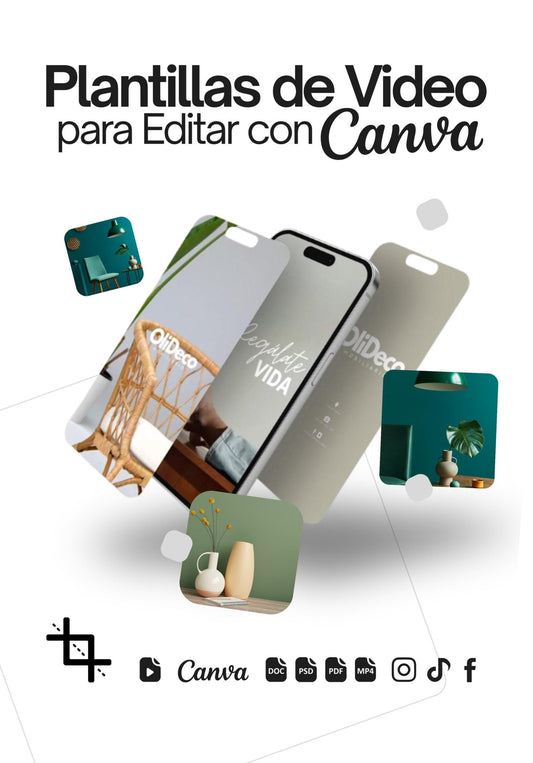Plantilla de Video Promo Editable en Canva | Ideal para Instagram, Reels, TikTok o YouTube Shorts - UnhigoArt™ Shop Mi tienda