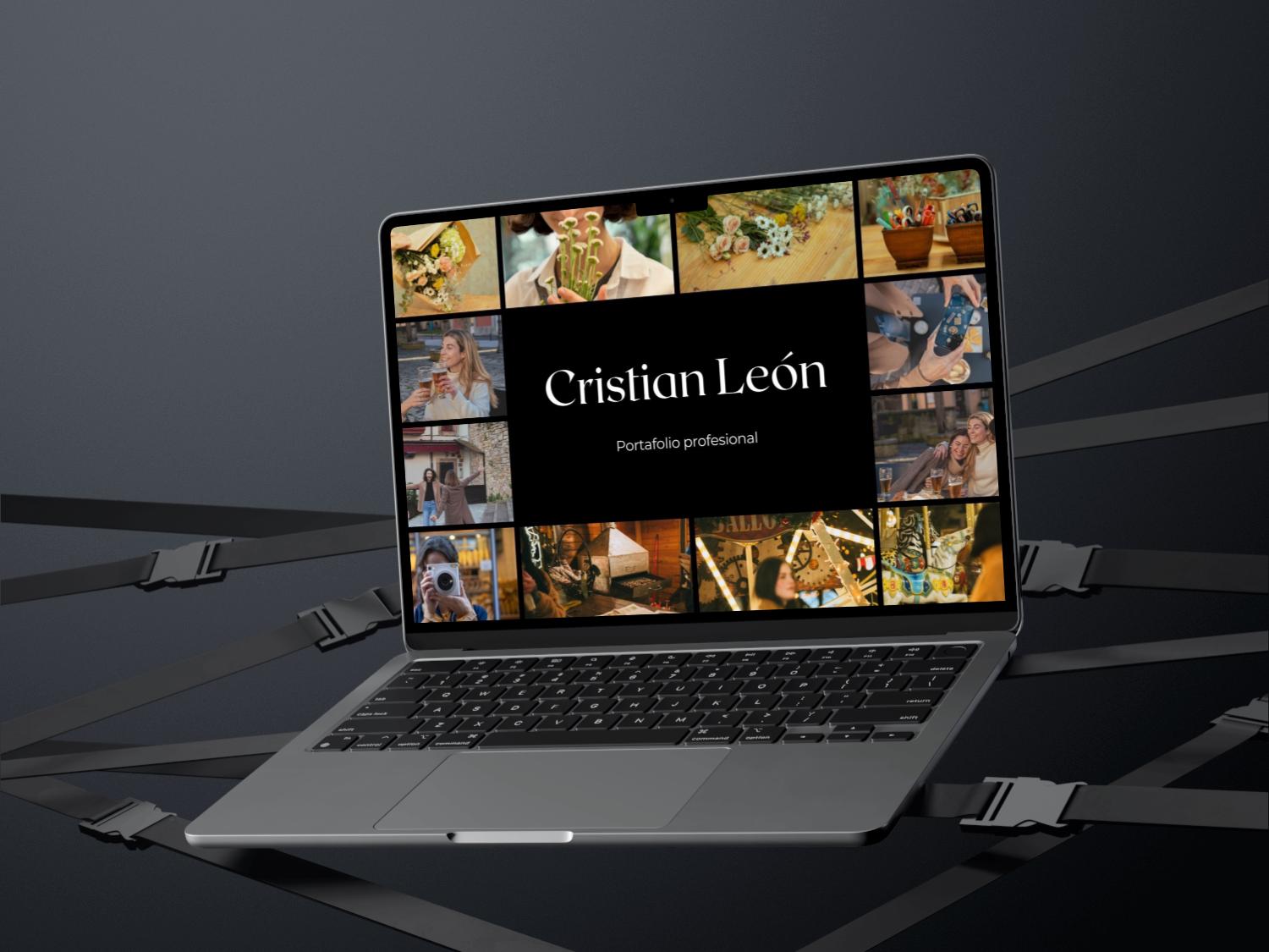 Portafolio de diseño minimalista: Plantilla editable en Canva para artistas visuales y fotógrafos - UnhigoArt™ Shop Mi tienda
