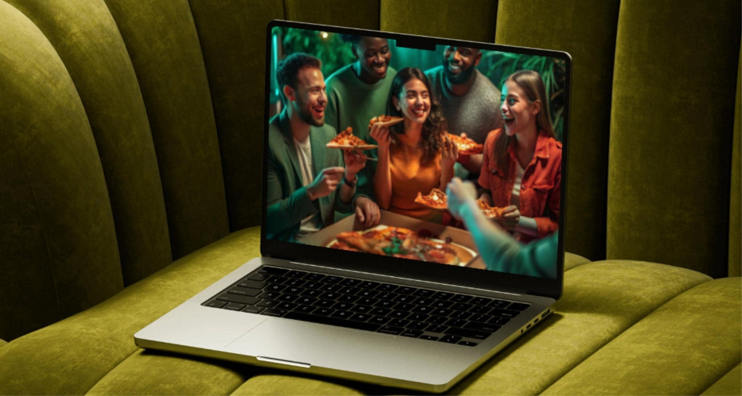 Prompt AI Estilo Retro Cinemático con Neón | Set de Prompts | Arte Estético para Midjourney y DALL·E - UnhigoArt™ Shop Mi tienda