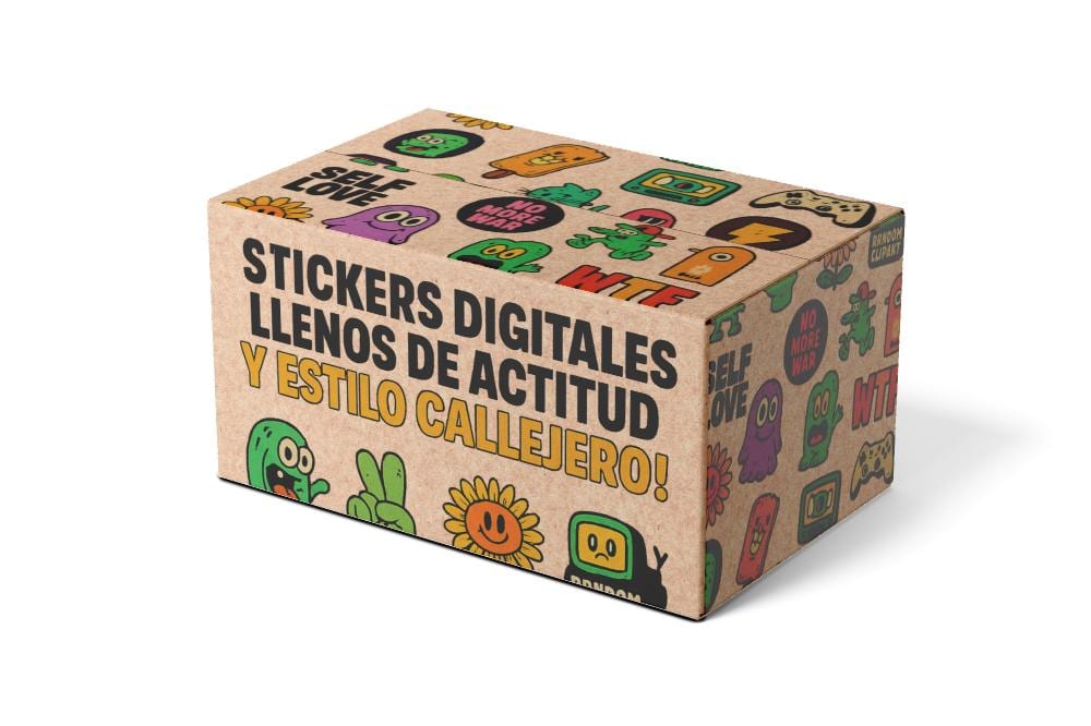 Colección de más de +80 cliparts estilo sticker urbano retro - UnhigoArt™ Shop Mi tienda
