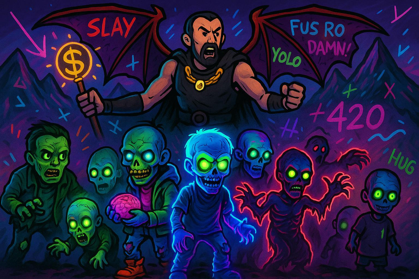 Cyber - Zombie Apocalypse Pack | 321+ Recursos de Halloween | Stickers, GIFs, Ilustraciones y Títulos - UnhigoArt™ Shop Mi tienda
