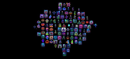 Cyber - Zombie Apocalypse Pack | 321+ Recursos de Halloween | Stickers, GIFs, Ilustraciones y Títulos - UnhigoArt™ Shop Mi tienda