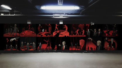 Dark Puppet Conspiracy Illustration | Illuminati NWO Digital Art for T-Shirts & Posters - UnhigoArt™ Shop Mi tienda