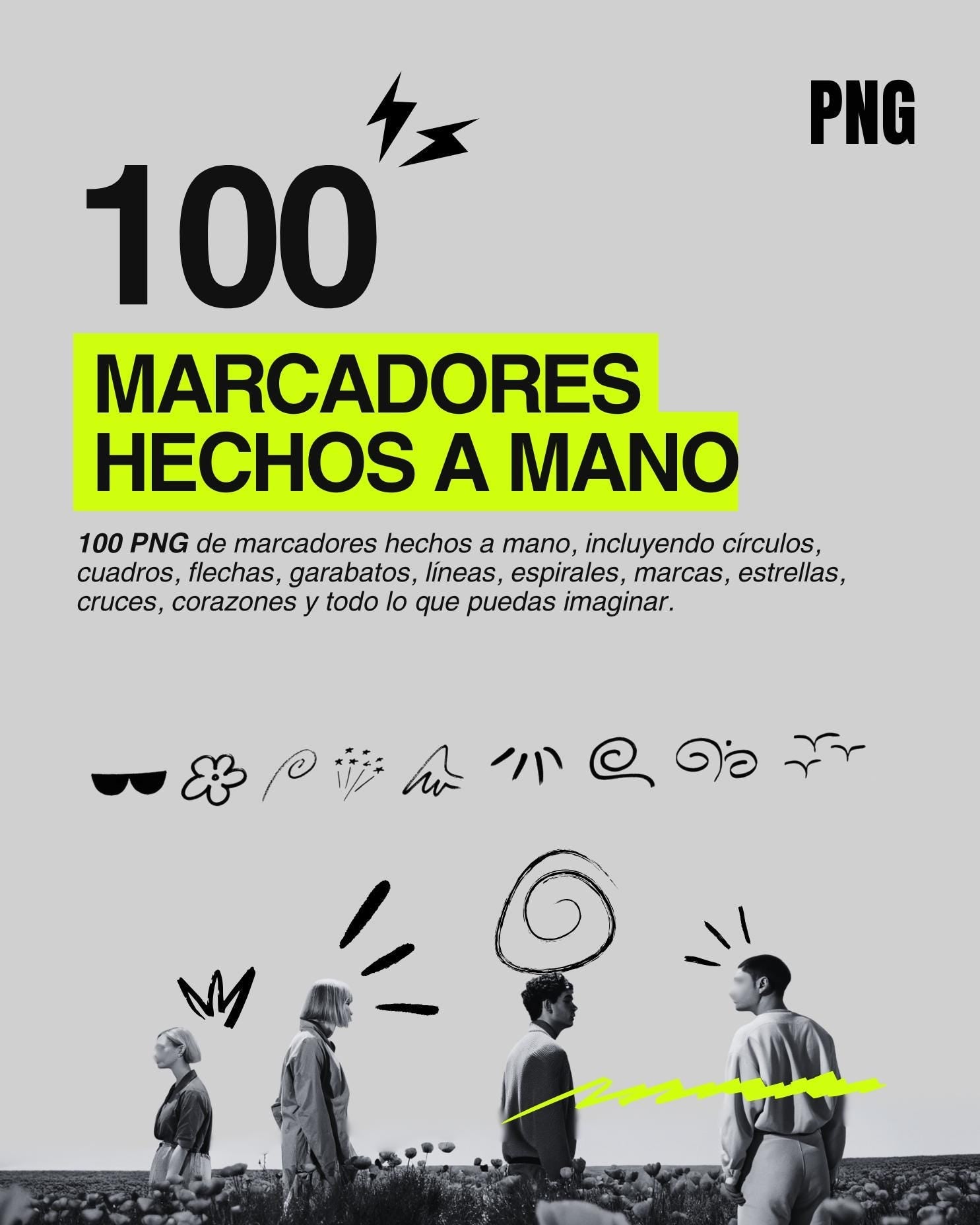 Pack de +30 Imágenes Full Color +4 Tipografías +56 Iconos +100 Marcadores PNG - UnhigoArt™ Shop Mi tienda