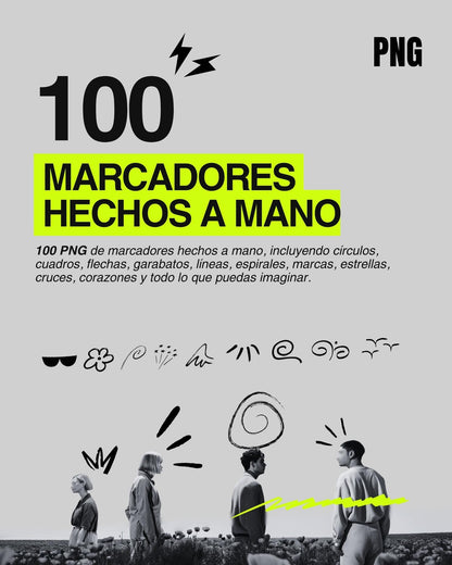 Pack de +30 Imágenes Full Color +4 Tipografías +56 Iconos +100 Marcadores PNG - UnhigoArt™ Shop Mi tienda