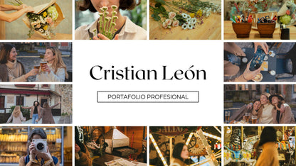Plantilla de Presentación para Portafolio Profesional Blanco | Editable en CANVA - UnhigoArt™ Shop Mi tienda