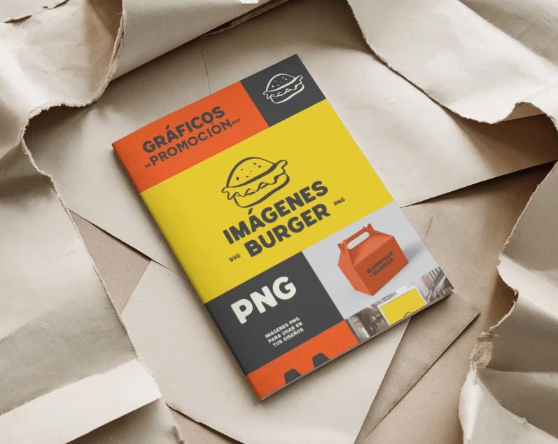 Recursos gráficos para Promocionar Hamburguesas - UnhigoArt™ Shop Mi tienda